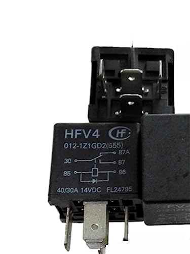 5 Stück 12V-Relais HFV4 012-1Z1GD2 12VDC von GEEYOU