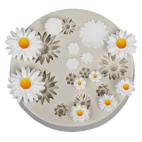 Formen 3D Silikon Kuchenform Mini Blumen Silikon Silikonform Blumen Fondant Candy Jelly Schokolade Kuchen Fondant Formen Silikonform Blatt Silikon Formen Rosen Gänseblümchen für Dekorieren Eine Kuchen Formen 3D Silikon Kuchenform Mini Blumen Silikon Silikonform Blumen Fondant Candy Jelly Schokolade Kuchen Fondant Formen Silikonform Blatt Silikon Formen Rosen Gänseblümchen für Dekorieren Eine Kuchen von GEFAEJIFO