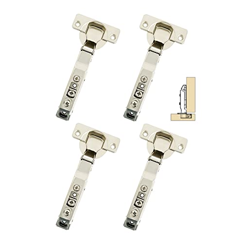 GEFONG 95 Grad Eckanschlag Soft Close Universelles Scharniere 35mm mit Stoßdämpfer Dämpfung Stummes Scharnier für Garderobe Kleiderschrank Tür Küchenschranktür Packung mit 4 Stück GEFONG 95 Grad Eckanschlag Soft Close Universelles Scharniere 35mm mit Stoßdämpfer Dämpfung Stummes Scharnier für Garderobe Kleiderschrank Tür Küchenschranktür Packung mit 4 Stück von GEFONG