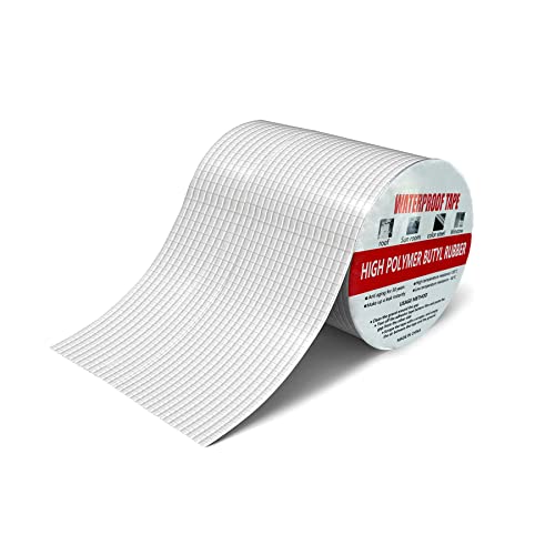 GEFONG Wasserdichter Butylkautschuk Klebeband aus Aluminiumfolie Länge 10m Breite 15cm Reparaturband für Rohr Dach Rinne für Kunststoff- und Metallreparaturen 1 Rolle GEFONG Wasserdichter Butylkautschuk Klebeband aus Aluminiumfolie Länge 10m Breite 15cm Reparaturband für Rohr Dach Rinne für Kunststoff- und Metallreparaturen 1 Rolle von GEFONG