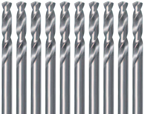 10 x Stück Spiralbohrer Metallbohrer Kurzbohrer DIN1897 HSS-G Blechbohrer Stahlbohrer Ø 3 bis 8 mm (2,7 mm) von GEFRABO