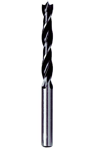 GEFRABO Holzspiralbohrer Holzbohrer Spiralbohrer Ø 3-16 mm mit Zentrierspitze, 2 Schneiden Holzbohrer aus Kohlenstoffstahl für Weich und Hartholz (Ø 3,0 x 60 - d2=3 mm) von GEFRABO