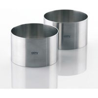 GEFU Dessert-Vorspeisenringe 2er-Set, Edelstahl von GEFU