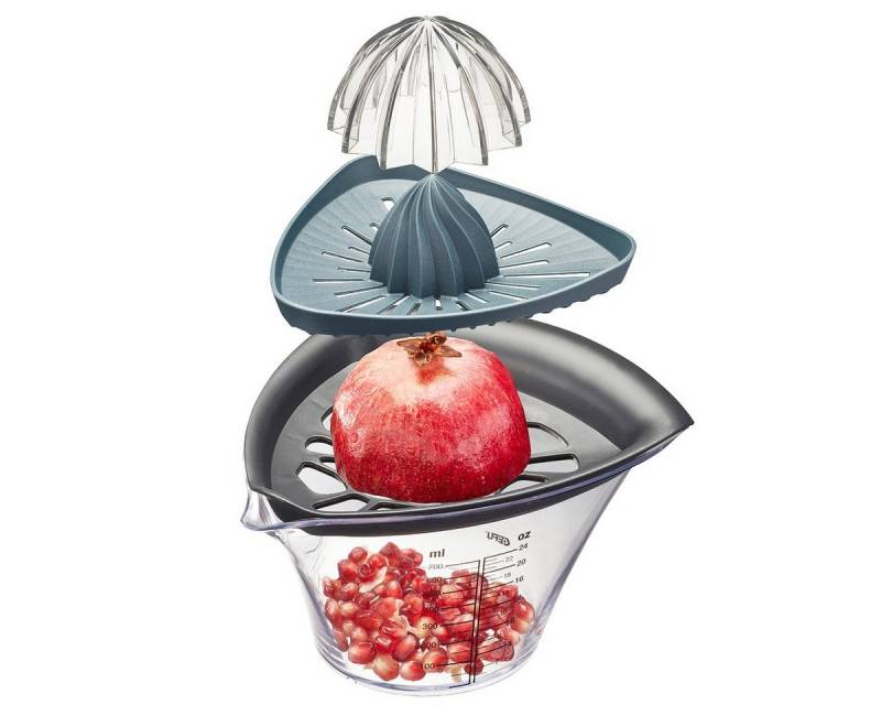 GEFU Entkerner Entsafter FRUTI mit Granatapfel Entkerner Saftpres von GEFU