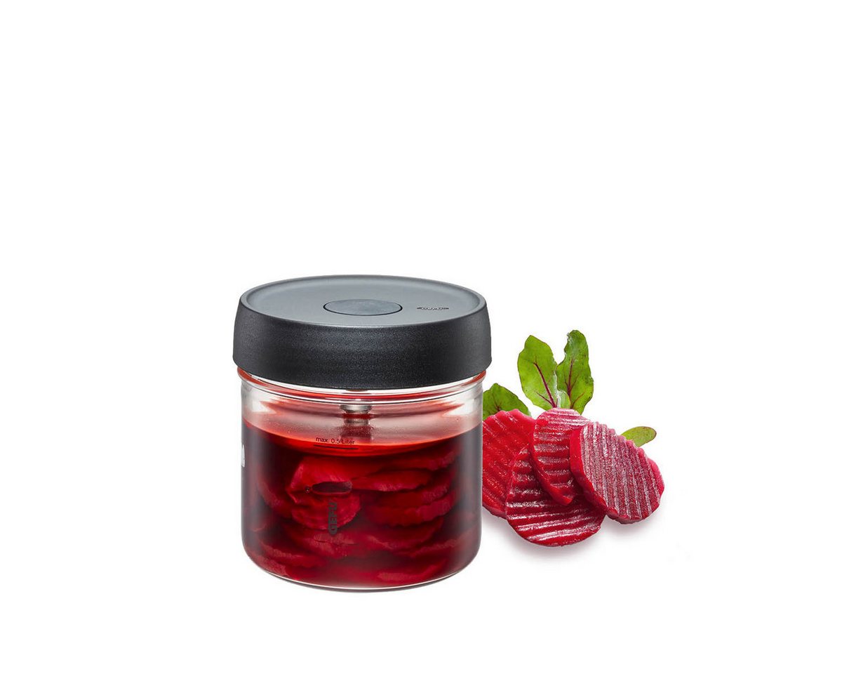 GEFU Fermentationsglas Fermentierglas NATIVO Mit Deckel und Gärventil 500 GEFU Fermentationsglas Fermentierglas NATIVO Mit Deckel und Gärventil 500 von GEFU