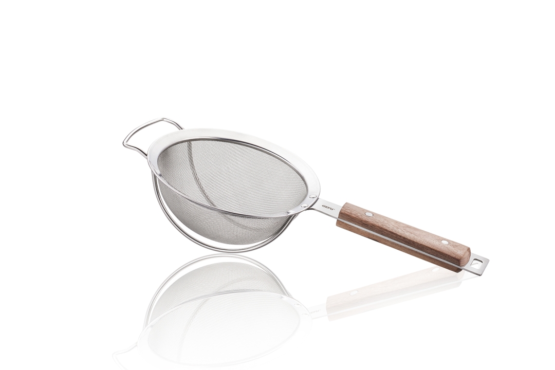 GEFU Sieb mit Holzgriff PASSO ca. B34,5 H9 T16 cm in silber / braun GEFU Sieb mit Holzgriff PASSO ca. B34,5 H9 T16 cm in silber / braun von GEFU