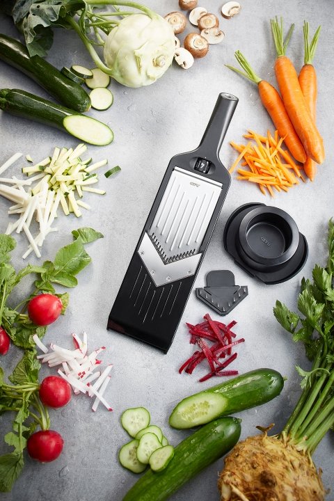 GEFU V-Hobel Violi 2.0 schwarz/silber von GEFU