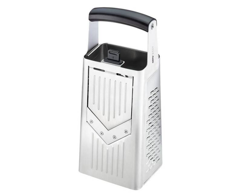 GEFU Vierkantreibe Multifunktionsreibe V-CUT Edelstahl verstellbar Kü von GEFU