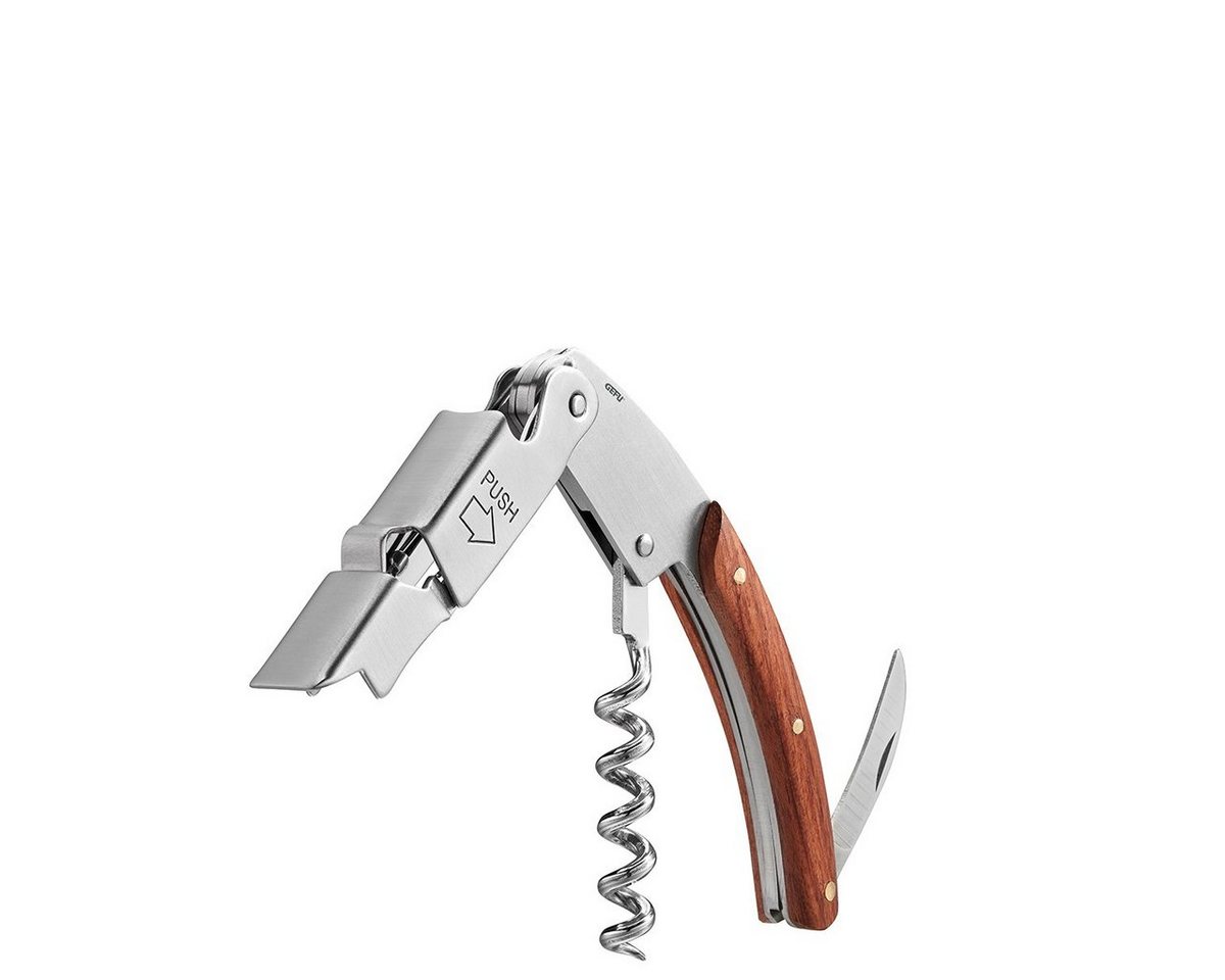 GEFU Weinflaschenöffner Profi Kellnermesser PALISSA 3In1 Holz Korkenzieher GEFU Weinflaschenöffner Profi Kellnermesser PALISSA 3In1 Holz Korkenzieher von GEFU