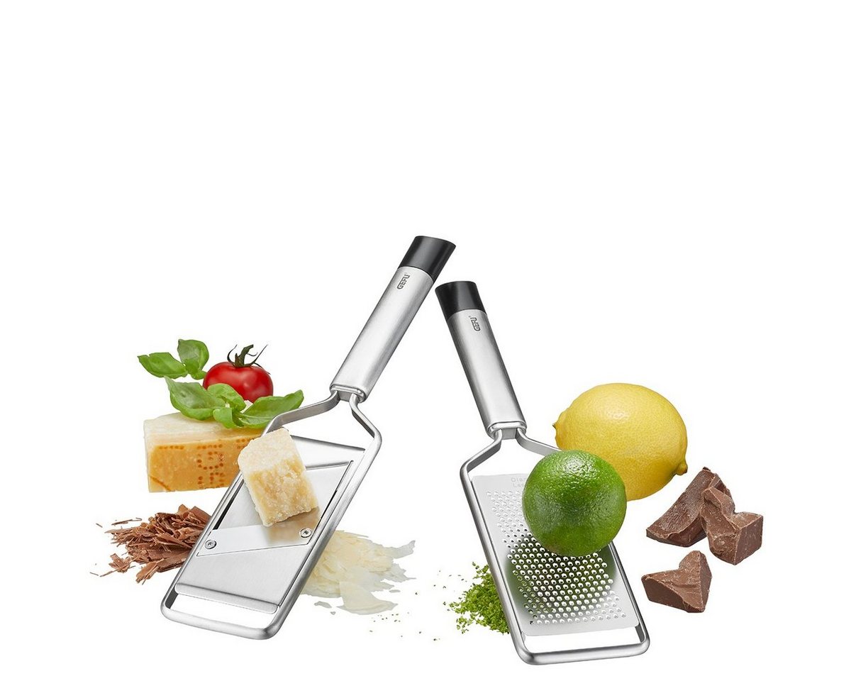 GEFU Zitronenreibe Set: Gourmet-Hobel PRIMELINE, mini + Feinreibe PRI von GEFU