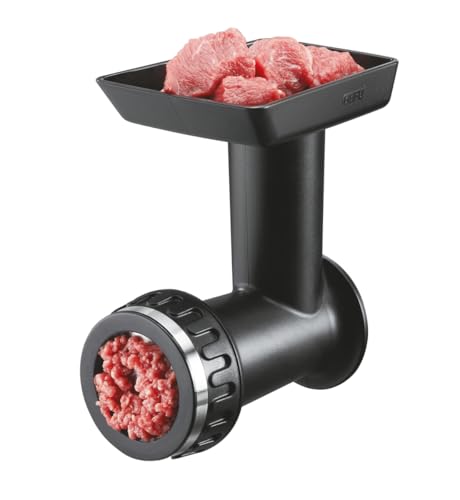 Gefu Set: Trommelreibe + Fleischwolfvorsatz Transforma, Manuell, für Hackfleisch, Manuelle Wurstfüllmaschine für Hackfleisch, Wurst von GEFU