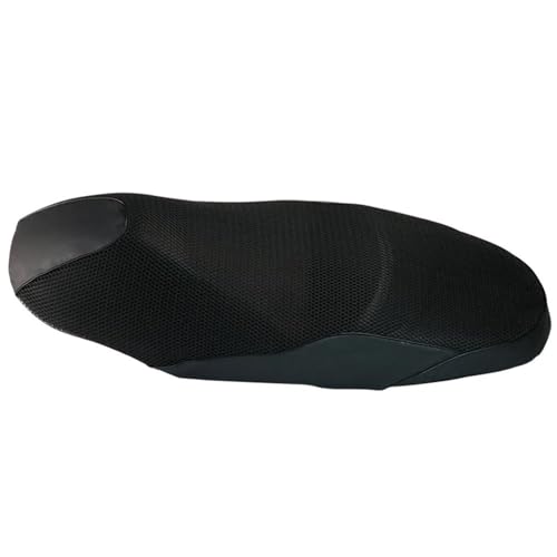 GEGWWFVVC Sitzbezug Motorrad Zubehör Sitzkissen Abdeckung Fall Pad Leder Protector Schutz XMAX300 XMAX250 Xmax 300(Black2) von GEGWWFVVC