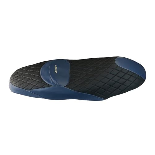GEGWWFVVC Sitzbezug Motorrad Zubehör Sitzkissen Abdeckung Fall Pad Leder Protector Schutz XMAX300 XMAX250 Xmax 300(Blue) von GEGWWFVVC