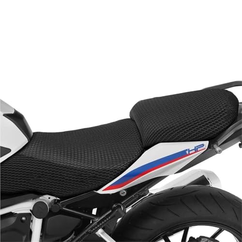 GEGWWFVVC Sitzbezug R1250RS R1250R R1200RS R1200R LC R 1200 RS Motorrad Sitzbezug Aus Rutschfestem 3D Netzgewebe Atmungsaktives Kissen von GEGWWFVVC