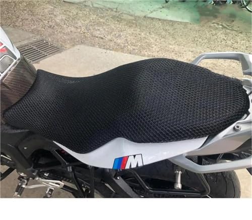 GEGWWFVVC Sitzbezug Sommer Cool 3D Mesh Motorrad Sitzbezug Atmungsaktiv Motorrad Roller Sitzbezüge Kissen S1000XR S1000 XR S 1000 XR von GEGWWFVVC