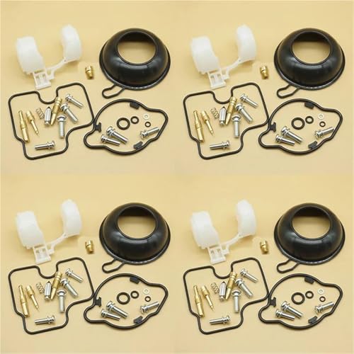 GEGWWFVVC Vergaser CBF600 CBF600S CBF 600 CBF 600S 2004-2006 Vergaser Reparatur Kit Float Membran Membran(004) von GEGWWFVVC