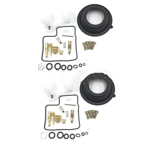 GEGWWFVVC Vergaser VF700C VF700S VF700F VF750C VF750F VF750S Motorrad Vergaser Reparatur Kit Teil Schwimmer Membran(002) von GEGWWFVVC