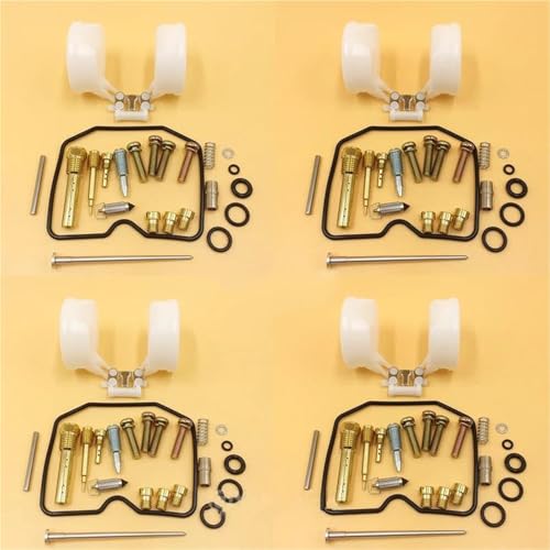 GEGWWFVVC Vergaser Vergaser Reparatur Kit Komplette Set Von Plunger Float Für Kawasaki Zephyr ZR 400 CVK ZR400 C1-C7 1989-1995(004) von GEGWWFVVC
