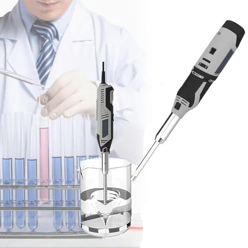 Handgehaltener Hochgeschwindigkeits-Laborhomogenisator – Emulgator und Dispergierer mit 6 einstellbaren Geschwindigkeiten für Proben von 0,5–250 ml,Charge-10+6mm Handgehaltener Hochgeschwindigkeits-Laborhomogenisator – Emulgator und Dispergierer mit 6 einstellbaren Geschwindigkeiten für Proben von 0,5–250 ml,Charge-10+6mm von GEHPYYDS