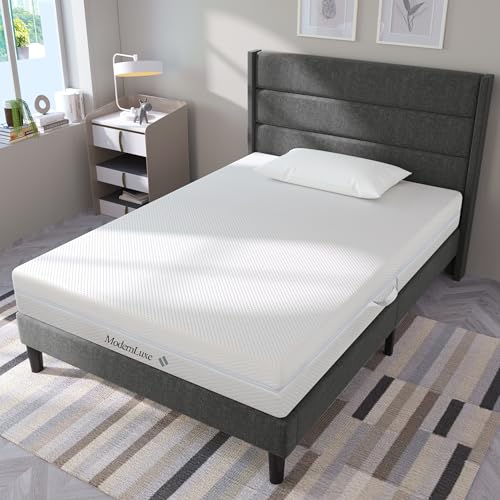 Komfortable und stützende Matratze, Memory Foam Matratze in verschiedenen Größen, 7-Zonen Komfortschaummatratze, mit Griffen & Bezug, waschbar,90 * 200cm von GEHPYYDS