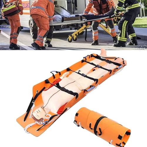 Leichte, tragbare Notfalltrage – multifunktionale, faltbare Rettungstrage, faltbare Notfalltrage für Feuerwehr, Bergrettung und Erste Hilfe von GEHPYYDS