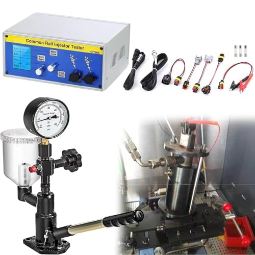 Multifunktionaler Common-Rail-Injektortester CIT800 mit S60H-Injektorvalidator – Prüfwerkzeug für Kfz-Ersatz-Kraftstoffeinspritzdüsen für Dieselmotoren von GEHPYYDS