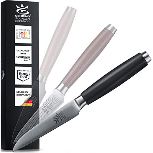 GEHRING SOLINGEN HOME MYII | Gemüsemesser/Küchenmesser | Made in Germany, eisgehärtetes & scharfes Profi Messer + ergonomischer Griff | Knife from Solingen von GEHRING