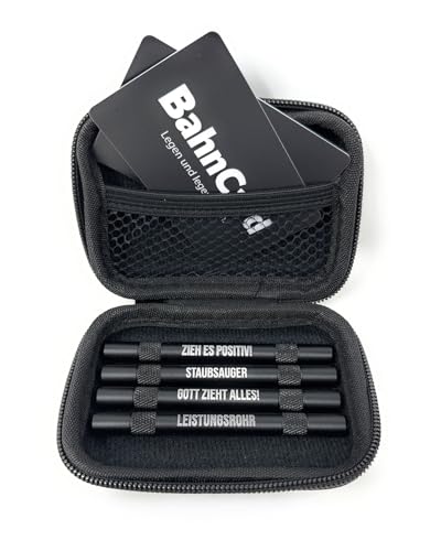 GeileTeile™ Ballerset- 4x GeileTeile™ Röhrchen + 2x Bahnkarten + Zip-Case von GEILE TEILE