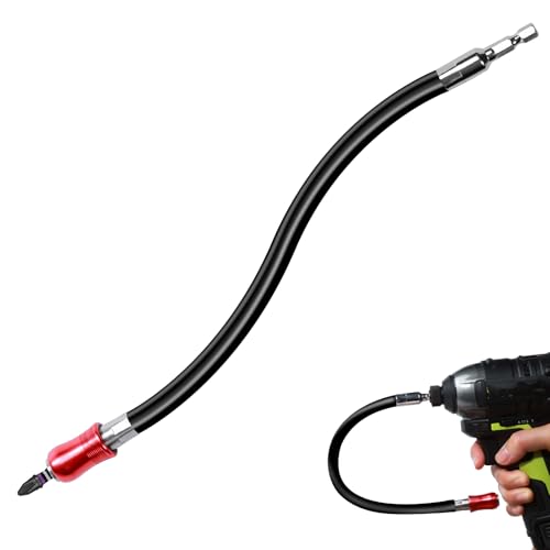GEINXURN Flexibler Bithalter Magnetisch 300mm Lang, Biegsame Welle Schraubendreher Verlängerung Schnellwechsel 1/4” Sechskantschaft Universell Bit Halter Extension Verlängerung mit 25mm PZ2 Bit GEINXURN Flexibler Bithalter Magnetisch 300mm Lang, Biegsame Welle Schraubendreher Verlängerung Schnellwechsel 1/4” Sechskantschaft Universell Bit Halter Extension Verlängerung mit 25mm PZ2 Bit von GEINXURN