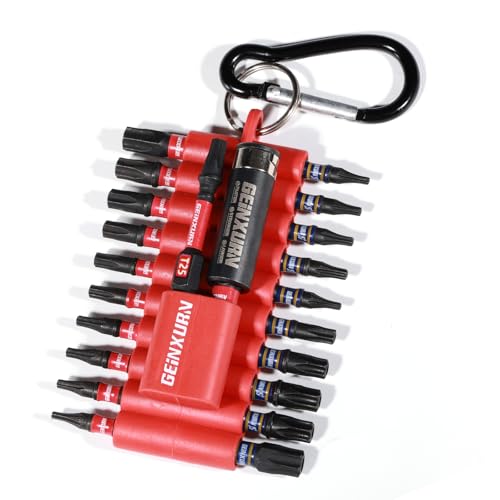 Geinxurn Torx Schrauber Bit Set 22 Stück, T7-T40, TT7-TT40 S2 Stahl Magnetische 1/4" Sechskantschaft Torx Hohl Schlagfester Schrauberbitsatz mit Bit-Halter und Aufbewahrungsbox Geinxurn Torx Schrauber Bit Set 22 Stück, T7-T40, TT7-TT40 S2 Stahl Magnetische 1/4" Sechskantschaft Torx Hohl Schlagfester Schrauberbitsatz mit Bit-Halter und Aufbewahrungsbox von GEINXURN