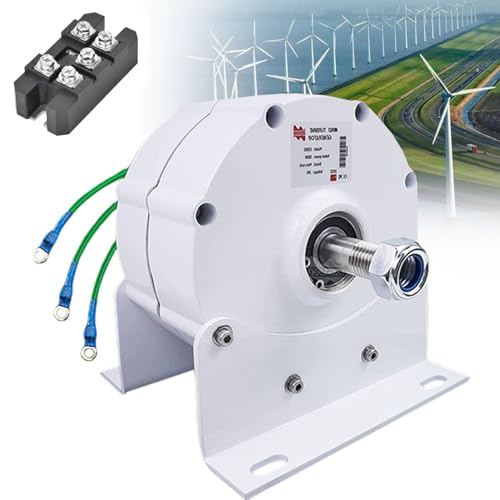 GEJLELDS 12000W AC Magnetgenerator 3 Phasen Getriebeloser Permanent-Magnetgenerator 600RPM Permanentmagnet Generator Lichtmaschine,48V GEJLELDS 12000W AC Magnetgenerator 3 Phasen Getriebeloser Permanent-Magnetgenerator 600RPM Permanentmagnet Generator Lichtmaschine,48V von GEJLELDS