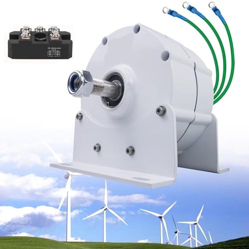 GEJLELDS Dreiphasen-Permanentmagnet-Generator 5000W 6000W 8000W 9000W 10000W 12000W Wechselstrom-Elektromotor-Generator Zum Selbermachen für Windkraftanlagen,6000W-12V GEJLELDS Dreiphasen-Permanentmagnet-Generator 5000W 6000W 8000W 9000W 10000W 12000W Wechselstrom-Elektromotor-Generator Zum Selbermachen für Windkraftanlagen,6000W-12V von GEJLELDS