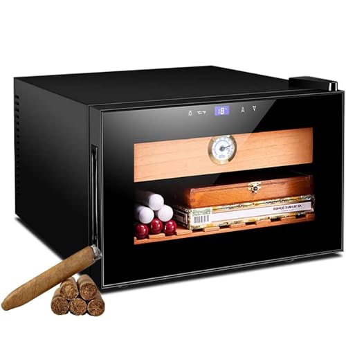 GEJLELDS Elektrischer Humidorschrank für Zigarren, Befeuchtungsbox für Zigarren mit thermostatischer Luftfeuchtigkeit und konstanter elektrischer 25-Liter-Feuchtigkeitsspender-Zigarrenschrank GEJLELDS Elektrischer Humidorschrank für Zigarren, Befeuchtungsbox für Zigarren mit thermostatischer Luftfeuchtigkeit und konstanter elektrischer 25-Liter-Feuchtigkeitsspender-Zigarrenschrank von GEJLELDS