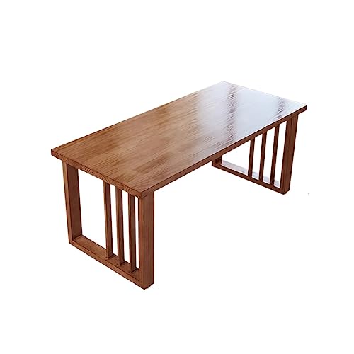 Einfach Ganzholz-PC-Tisch, einfacher und moderner Heimschreibtisch, Desktop-Büroschreibtisch, großer Plattentisch, langer Schreibtisch, Arbeitstisch, Büro-Werkbank, PC-Tisch Schreiben(120*60*75cm) von GEK208130