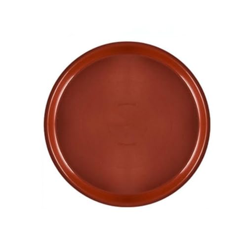 GEK208130 Garten Home Gardening Kunststoff Topf Tablett Indoor Outdoor Runde Pflanze Untertasse Basis Topfpflanzen(Red,Klein) von GEK208130