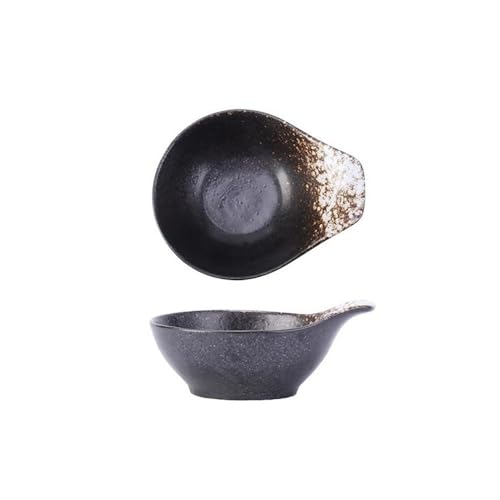 GEK208130 Küche Dipschalen Keramik, Soßenschalen mit Henkel Snackschalen for Soße Soja Sushi Snack Dip Schälchen von GEK208130