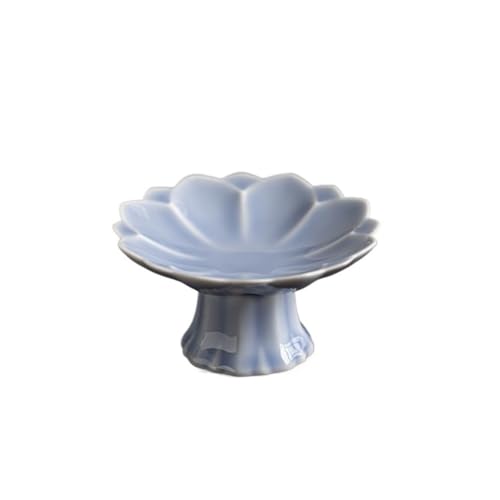 GEK208130 Küche Servierplatte Dekoration Mehrzweck-Keramiktablett Servierplatte Obstschale Dip Schälchen(Purple) von GEK208130