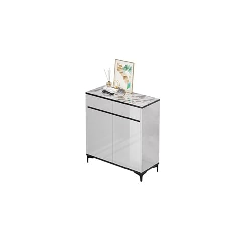 GEK208130 Modern Schuhschrank for den Heimgebrauch, Heller Luxus-Lack-Foyer-Schrank, Kleiner Haushalts-Schuhregal im Eingangsbereich Organizer(Klein) von GEK208130
