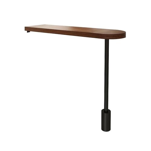 GEK208130 Zuhause Einfacher Bartisch aus Holz for Zuhause, Wohnzimmer, Trennwand, Küchenwand, hoher Fuß, Esstisch Thekentisch(Klein) von GEK208130