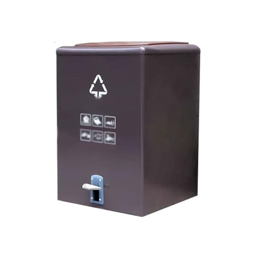 Großer Abfallbehälter Kommerzieller Abfalleimer aus Metall mit landschaftlich reizvollem Ort, große Kapazität, fußbetriebener Abfalleimer Innenhof Großer Abfallbehälter Kommerzieller Abfalleimer aus Metall mit landschaftlich reizvollem Ort, große Kapazität, fußbetriebener Abfalleimer Innenhof von GEK208130