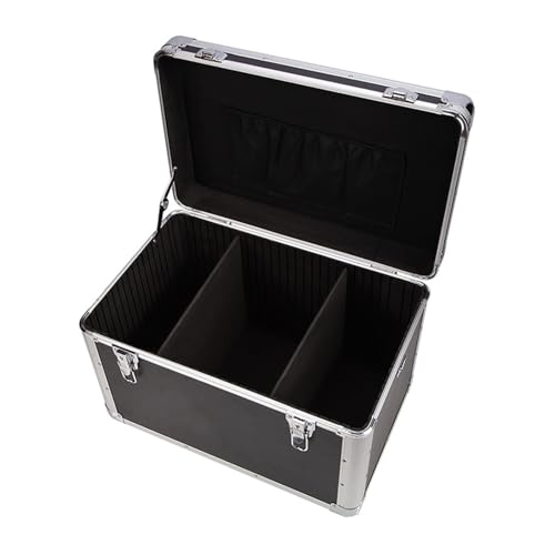 Haushalt Werkzeugkasten, vielseitige tragbare Aufbewahrungslösung, beulenfest, Sicherheit, Doppelschlüsselschloss, gepolsterte Trennwände und Schultergurt, vielseitig einsetzbare Metallbox Werkzeugbox Haushalt Werkzeugkasten, vielseitige tragbare Aufbewahrungslösung, beulenfest, Sicherheit, Doppelschlüsselschloss, gepolsterte Trennwände und Schultergurt, vielseitig einsetzbare Metallbox Werkzeugbox von GEK208130