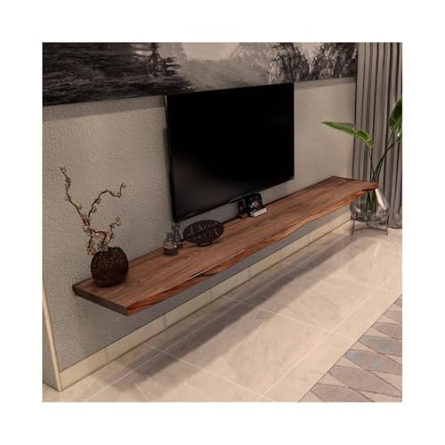 Tv Schrank Schwebende Regale unter Fernsehern, stabiles Wandregal aus Kiefernholz, rustikaler Wandschrank im Bauernhausstil for Wohnzimmer, Schlafzimmer, Arbeitszimmer Fernsehschrank(Bruin,180x30x4.7c Tv Schrank Schwebende Regale unter Fernsehern, stabiles Wandregal aus Kiefernholz, rustikaler Wandschrank im Bauernhausstil for Wohnzimmer, Schlafzimmer, Arbeitszimmer Fernsehschrank(Bruin,180x30x4.7c von GEK208130