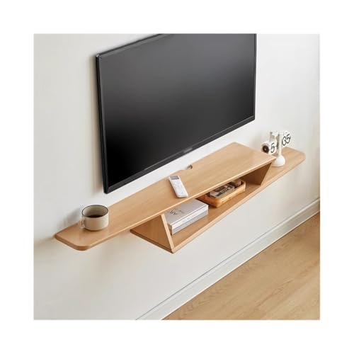 Tv Schrank Schwebender TV-Ständer zur Aufbewahrung unter dem Fernseher, modernes wandmontiertes TV-Möbelstück, schwebendes TV-Regal aus Eichenholz for Wohnzimmer und Schlafzimmer Fernsehschrank Tv Schrank Schwebender TV-Ständer zur Aufbewahrung unter dem Fernseher, modernes wandmontiertes TV-Möbelstück, schwebendes TV-Regal aus Eichenholz for Wohnzimmer und Schlafzimmer Fernsehschrank von GEK208130