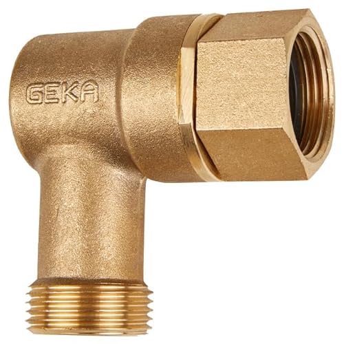 GEKA Plus Dreharmatur 1" MS CW617N (Ersatzteil für GEKA Plus Schlauchwagen P80 und P125, robuste Qualität, einfache Montage, Zubehör für Gartengeräte) 42.8500.49 von GEKA plus