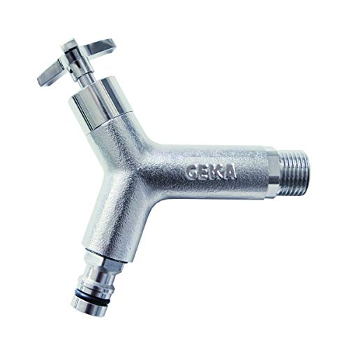 GEKA® Plus Design-Wasserhahn Außengewinde 3/4 Zoll Plus Stecksystem von GEKA