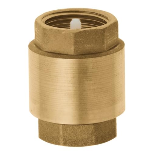 Geka 2694SB Zwischenventile 2X IG G 1 Zoll aus Messing, Gold, 18 x 8 x 13 cm von GEKA