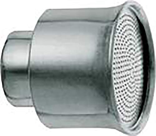 Geka 6397SB Gießkopf Soft rain IG G 3/4 Zoll LM 1 mm Bohrung Platine 51 mm, Silber, 18 x 8 x 13 cm von FORMAT