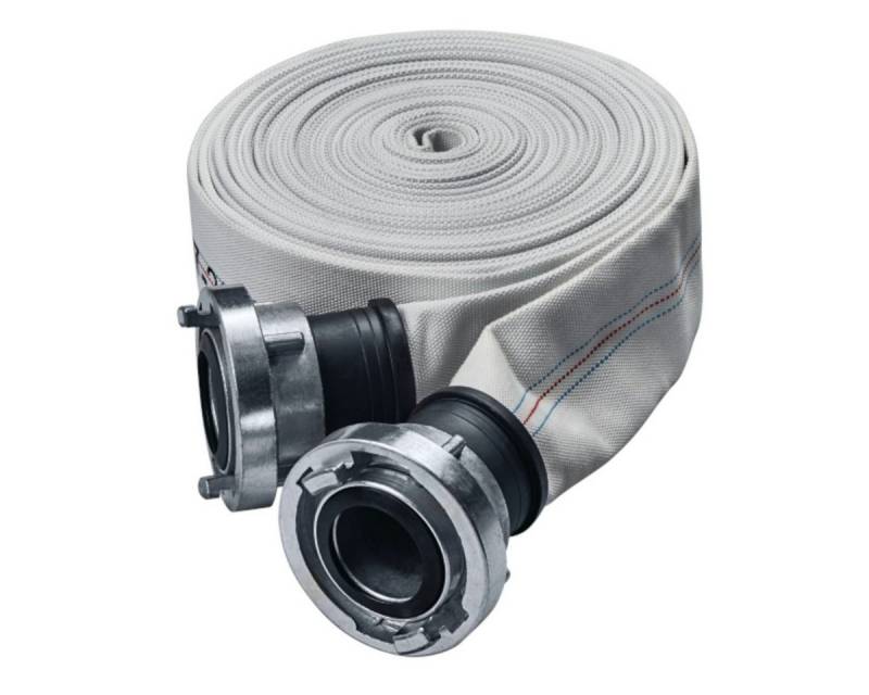 GEKA Bewässerungssystem Bauschlauch 3" mit Storz B Anschluss, 20 m Flachschlauch von GEKA