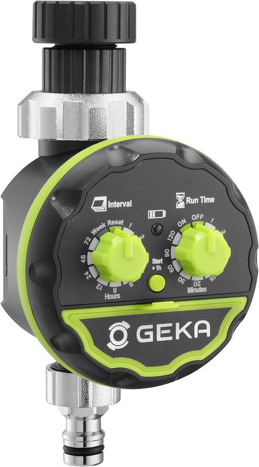 GEKA Bewässerungssystem GEKA Bewässerungscomputer - Einstellung mittels Drehknöpfen 17.0102.8 von GEKA