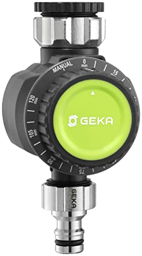 GEKA Bewässerungsuhr (für eine automatische und wassersparende Bewässerung, einfach zu bedienen und leicht zu installieren) 17.0101.8 von GEKA
